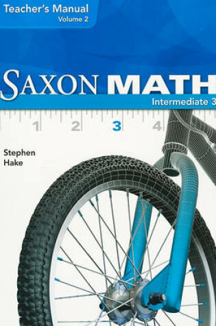 Cover of Saxon Math Intermediate 3, Volume 2