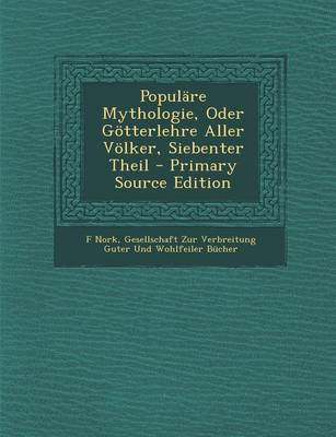 Book cover for Populare Mythologie, Oder Gotterlehre Aller Volker, Siebenter Theil