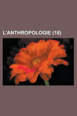 Cover of L'Anthropologie (18)