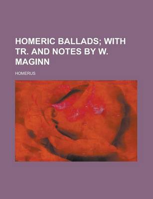 Book cover for Homeric Ballads