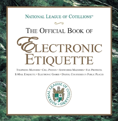 Cover of The Official Book of Electronic Etiquette