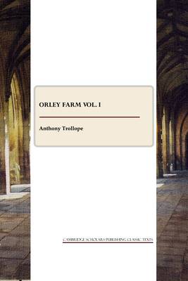 Book cover for Orley Farm vol. I