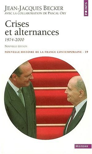 Book cover for Crises Et Alternances, 1974-2000