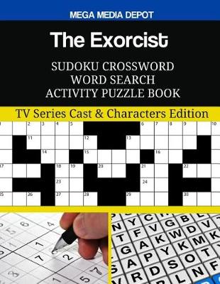 Book cover for The Exorcist Sudoku Crossword Word Search Activity Puzzle Book