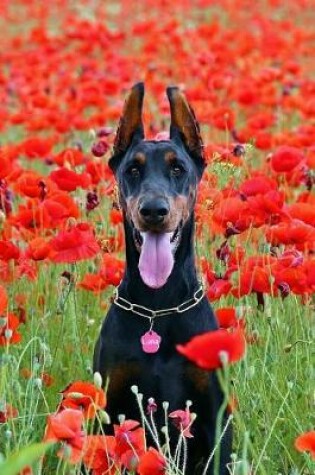 Cover of Doberman Pinscher Sitting by the lake Journal