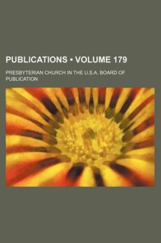 Cover of Publications (Volume 179)