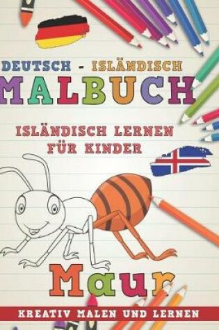 Cover of Malbuch Deutsch - Isl