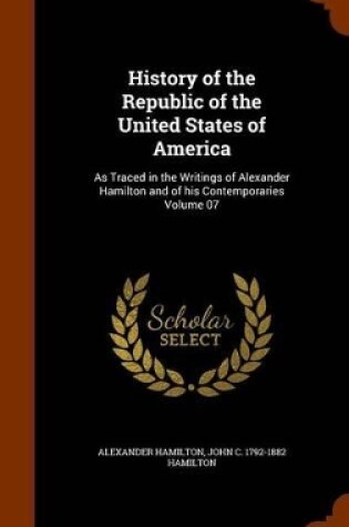 Cover of History of the Republic of the United States of America