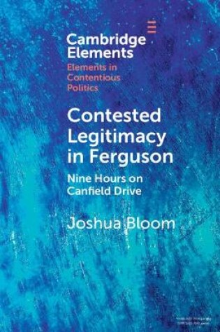 Cover of Contested Legitimacy in Ferguson