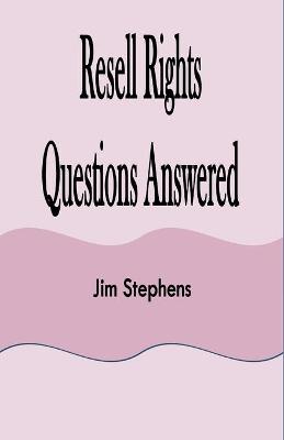 Book cover for Resell Rights Questions Answered