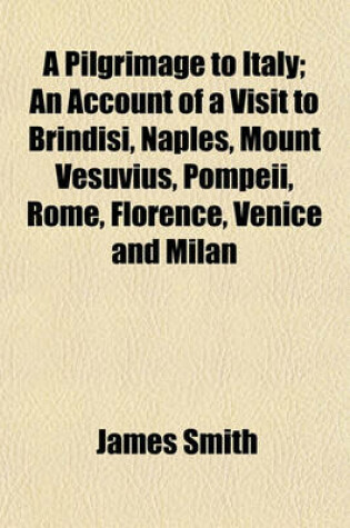Cover of A Pilgrimage to Italy; An Account of a Visit to Brindisi, Naples, Mount Vesuvius, Pompeii, Rome, Florence, Venice and Milan