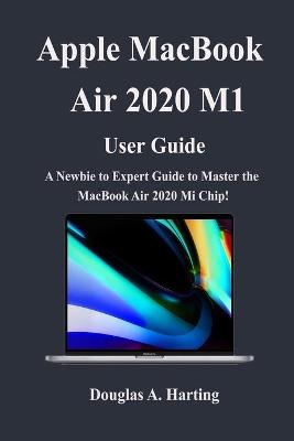 Book cover for Apple Macbook Air 2020 M1 User Guide