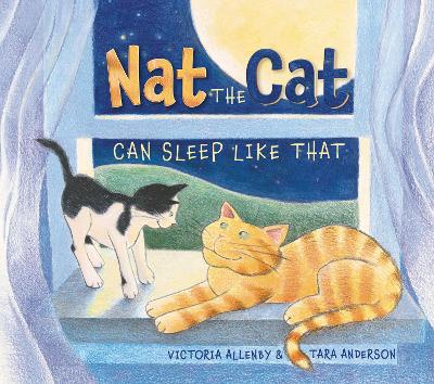 Book cover for Nat the Cat Can Sleep Like That