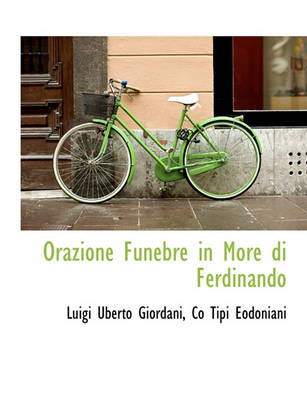 Book cover for Orazione Funebre in More Di Ferdinando