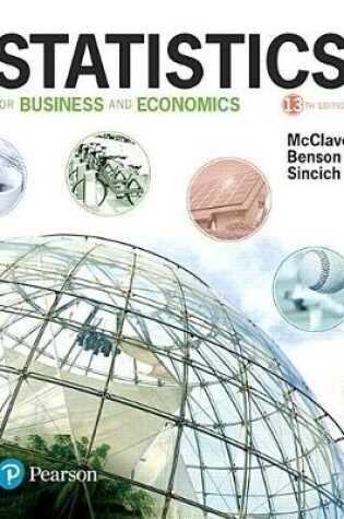 Cover of Statistics for Business and Economics Plus Mylab Statistics with Pearson Etext -- 24 Month Access Card Package