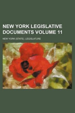 Cover of New York Legislative Documents Volume 11