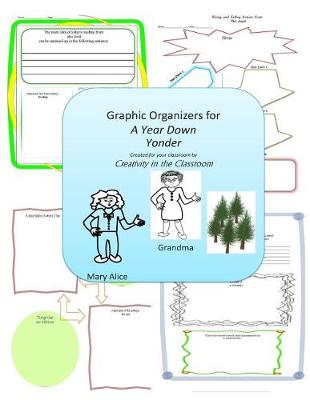 Book cover for Graphic Organizers for A Year Down Yonder