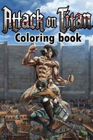 Cover of Attack on Titan Coloring Book