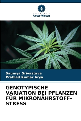 Book cover for Genotypische Variation Bei Pflanzen Für Mikronährstoff-Stress