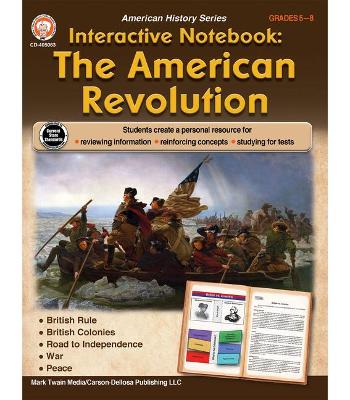 Book cover for Interactive Notebook: The American Revolution Resource Book, Grades 5 - 8