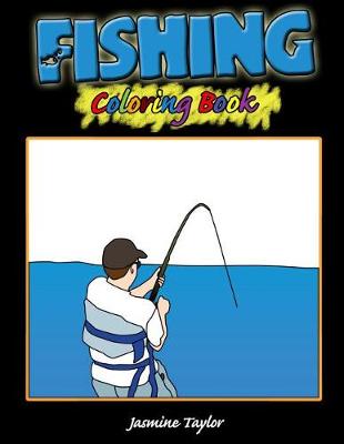 Book cover for Fishing Coloring Book