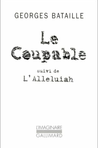 Cover of Le Coupable, Suivi De L'Alleluiah