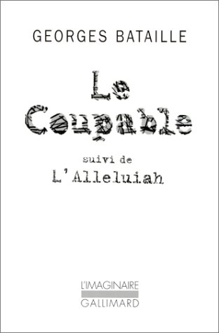 Book cover for Le Coupable, Suivi De L'Alleluiah