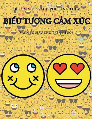 Book cover for Sach to mau cho trẻ 4-5 tuổi (Biểu tượng cảm xuc)