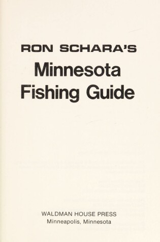 Cover of Ron Schara's Minnesota Fishing Guide