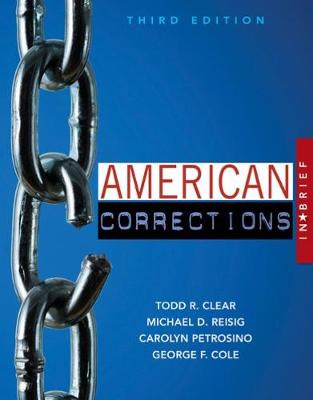 Book cover for American Corrections in Brief