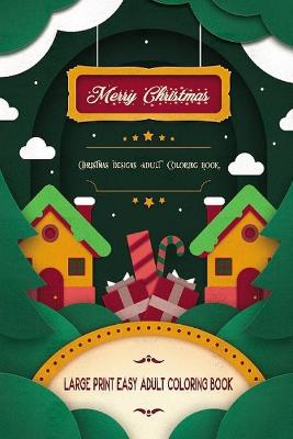 Book cover for Merry Christmas Coloring Book For Adults