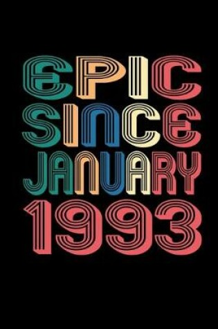 Cover of Epic Since January 1993