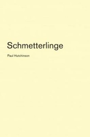 Cover of Paul Hutchinson - Schmetterlinge