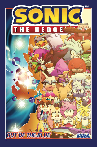 Cover of Sonic The Hedgehog, Volume 8: Out of the Blue