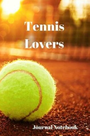 Cover of Tennis Lovers Journal Notebook