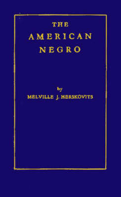 Book cover for The American Negro