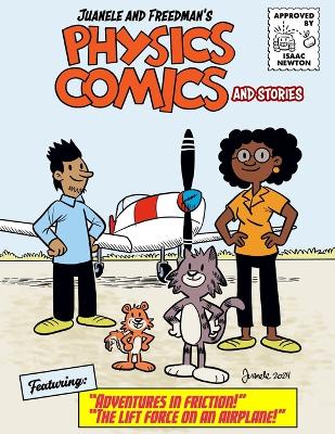 Book cover for Juanele and Freedman's Physics Comics and Stories