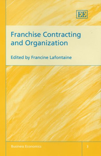 Cover of Franchise Contracting and Organization