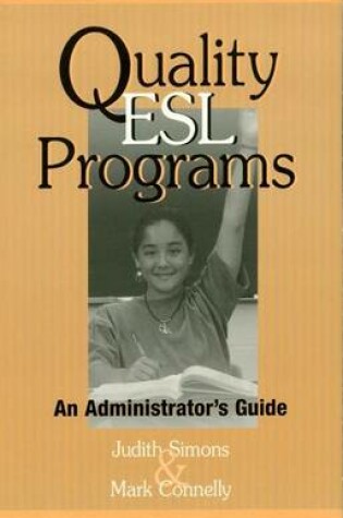 Cover of Quality ESL Programs