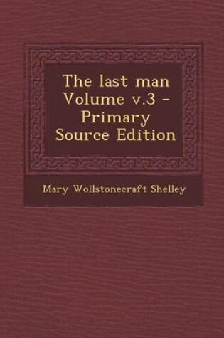Cover of The Last Man Volume V.3
