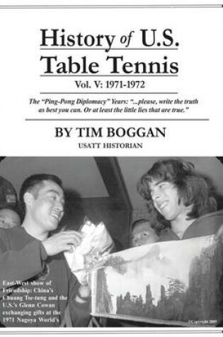 Cover of History of U.S. Table Tennis Volume 5