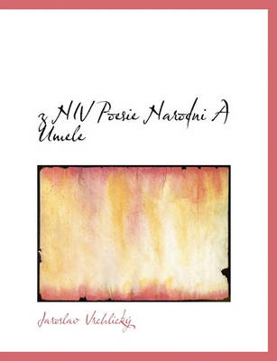 Book cover for Z NIV Poesie Narodni a Umele