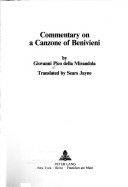 Book cover for Commentary on a Canzone of Benivieni