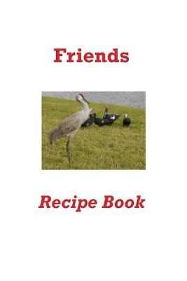 Book cover for Friends Recipe Book