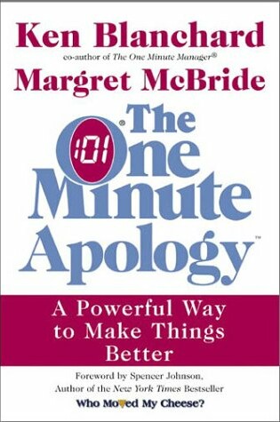 Cover of The One Minute Apology