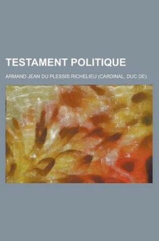 Cover of Testament Politique