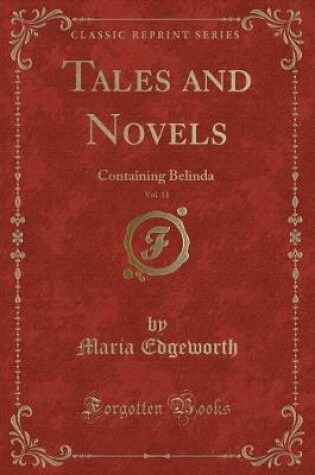 Cover of Tales and Novels, Vol. 11
