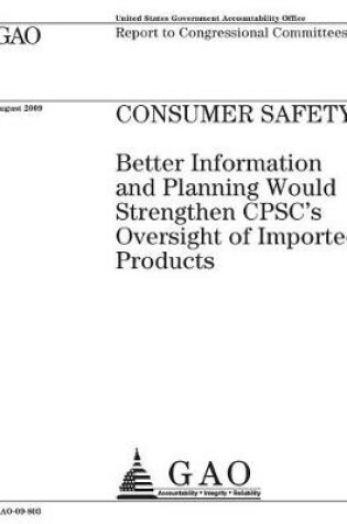 Cover of Consumer Safety