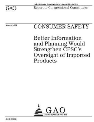 Book cover for Consumer Safety