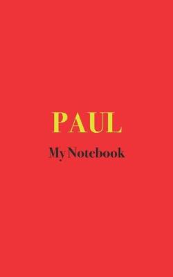 Book cover for Paul My Notebook